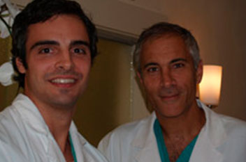 El Dr. Epstein y el Dr. Bared en Miami