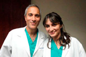 Pictured together is Dr. Epstein and Dr. Kuka Epstein.