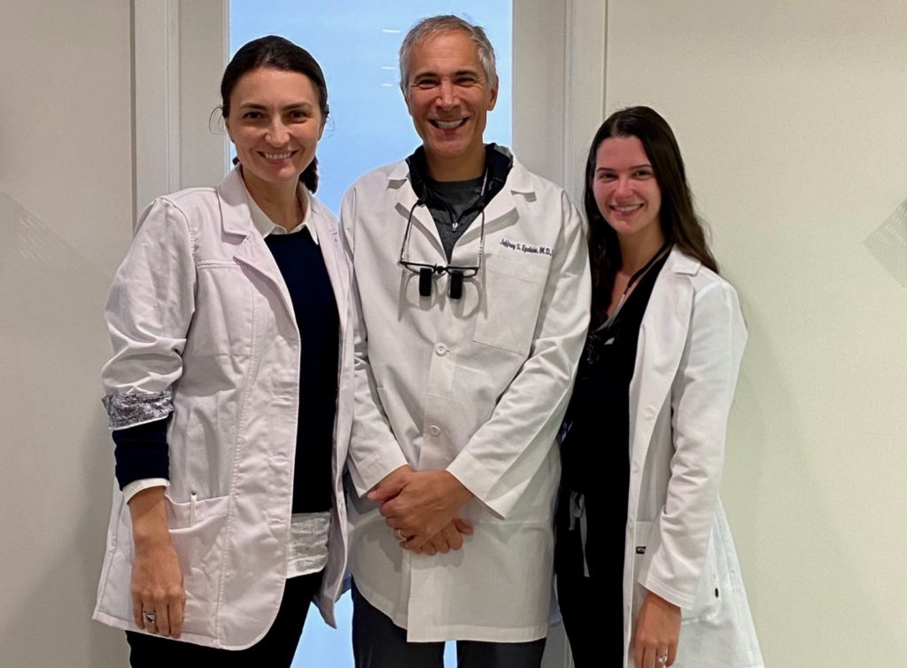 Dr. Gorana Kuka Epstein, Dr. Jeff Epstein, and Nurse Practitoner Andrea Miranda