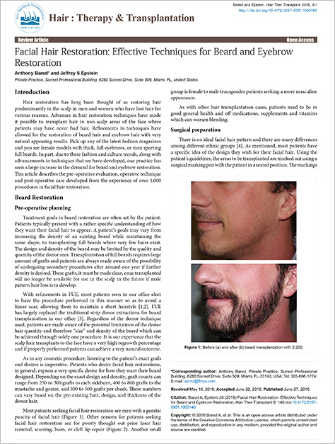 Técnicas efectivas para la restauración de barba y cejas
