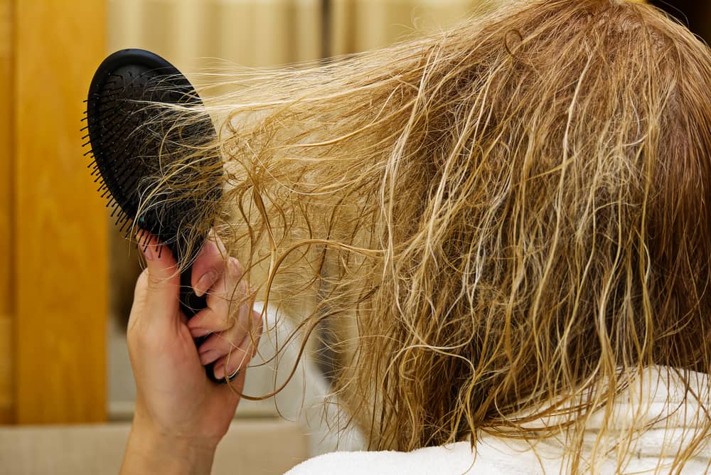 Chemical treatments can weaken hair follicles.
